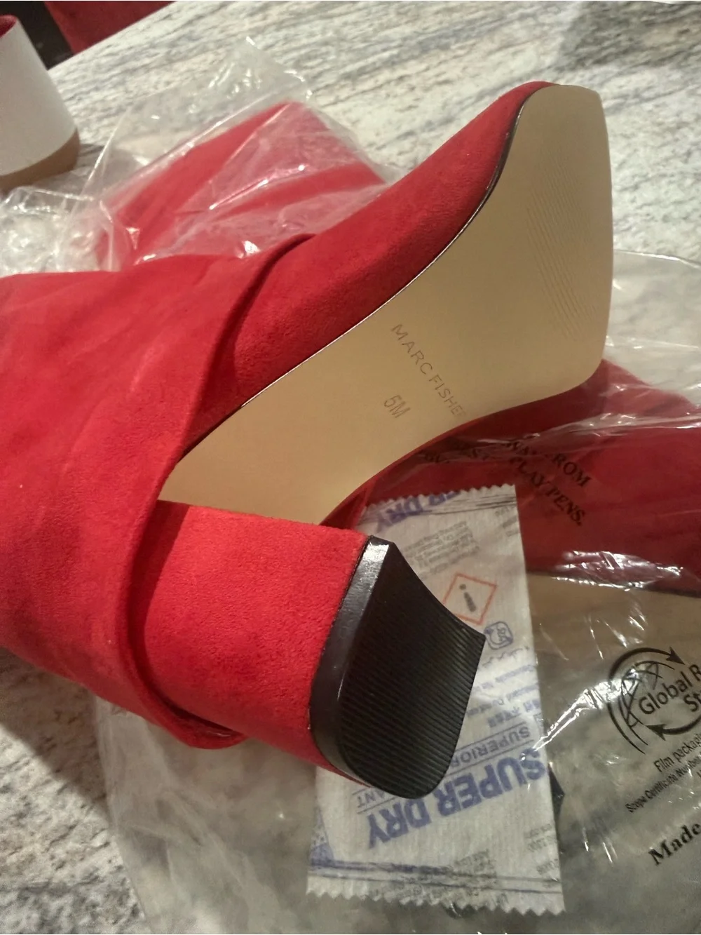 Marc Fisher women’s knee high dress boots